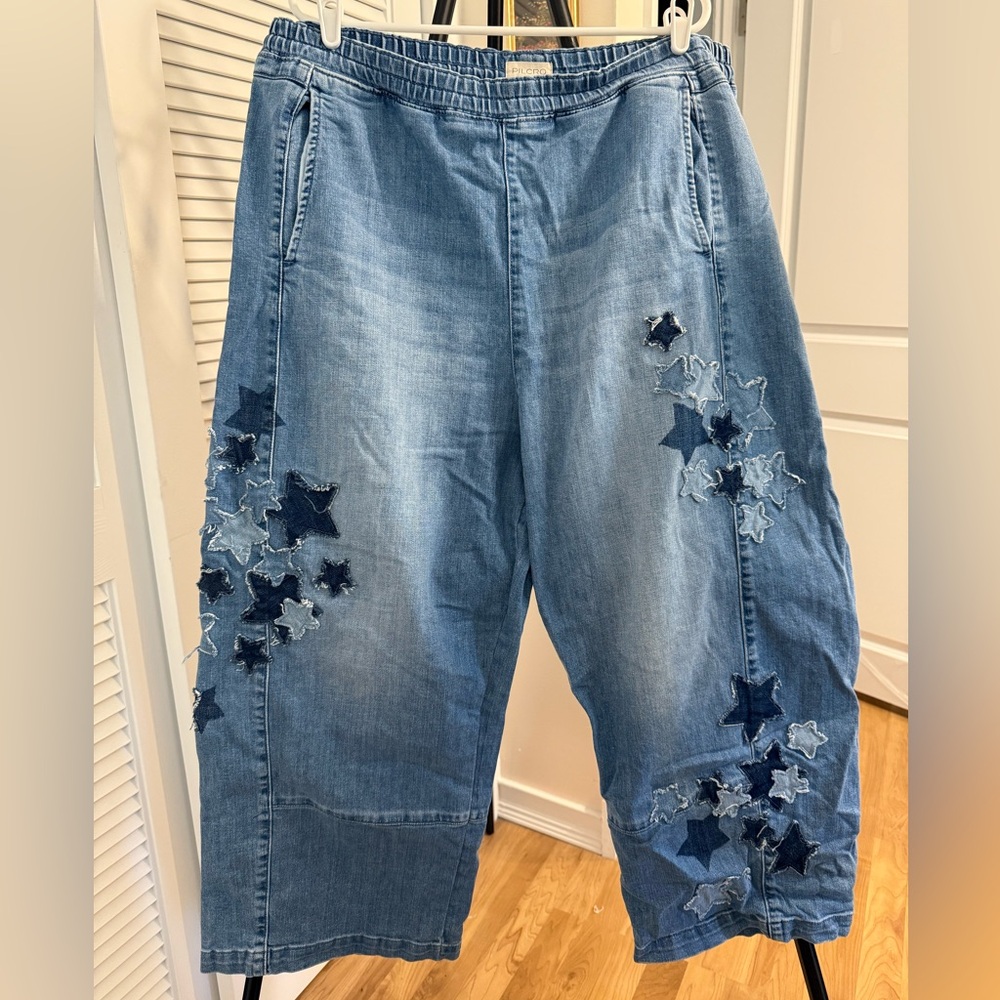 The Izzie Relaxed Pull-on Barrel Jeans